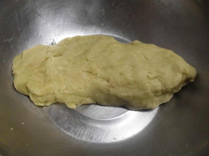 Preparando la masa para quiche.