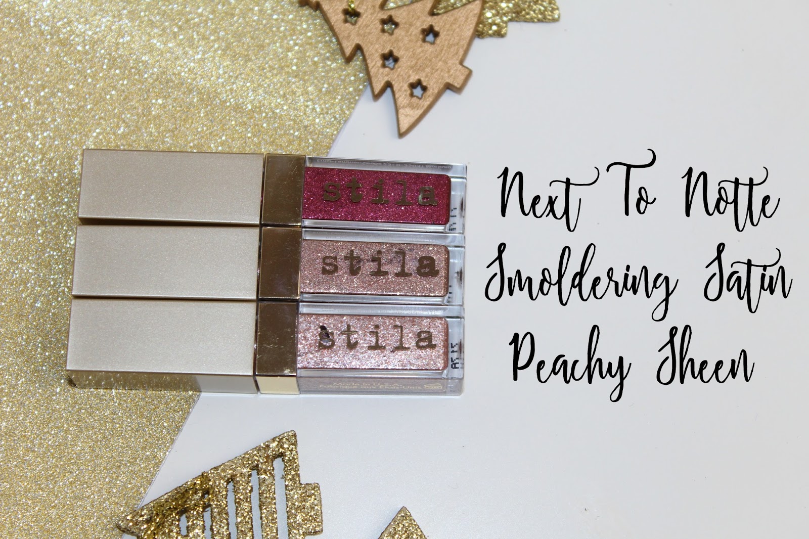 Stila Magnificent Metals Glitter & Glow and Shimmer & Glow Review and Photos Pink Paradise Beauty