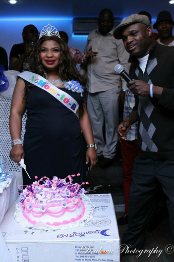 laide bakare baby shower pictures