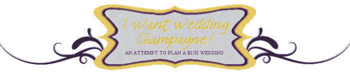 I Want Wedding Champagne!