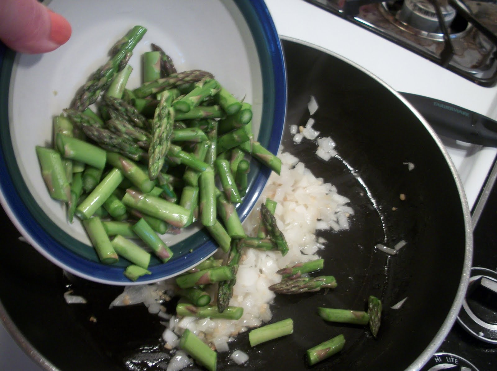 Cook with Sara Asparagus and Shrimp Quiche