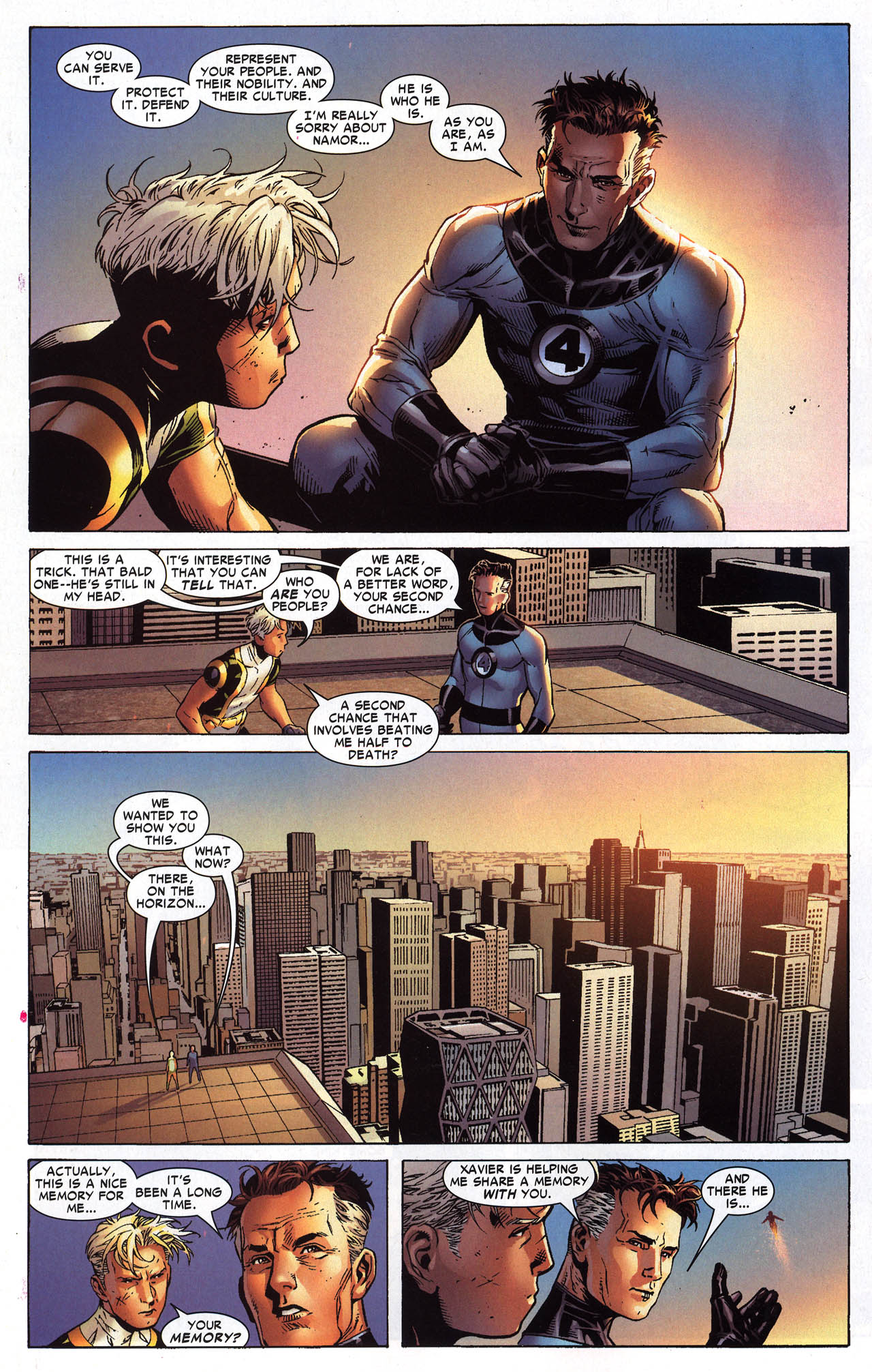 Read online New Avengers: Illuminati (2007) comic -  Issue #4 - 18