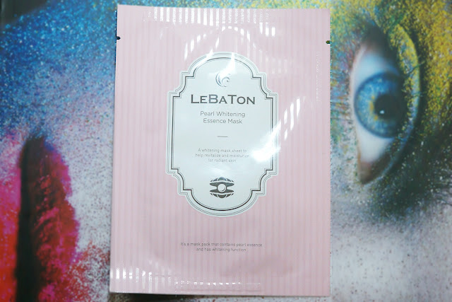 Lebaton Pearl Whitening Essence Mask, 23g