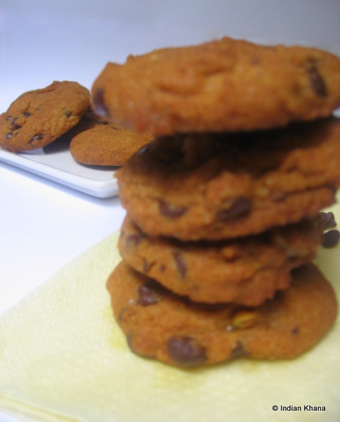 Eggless Chocolate Chip Cookie Recipe