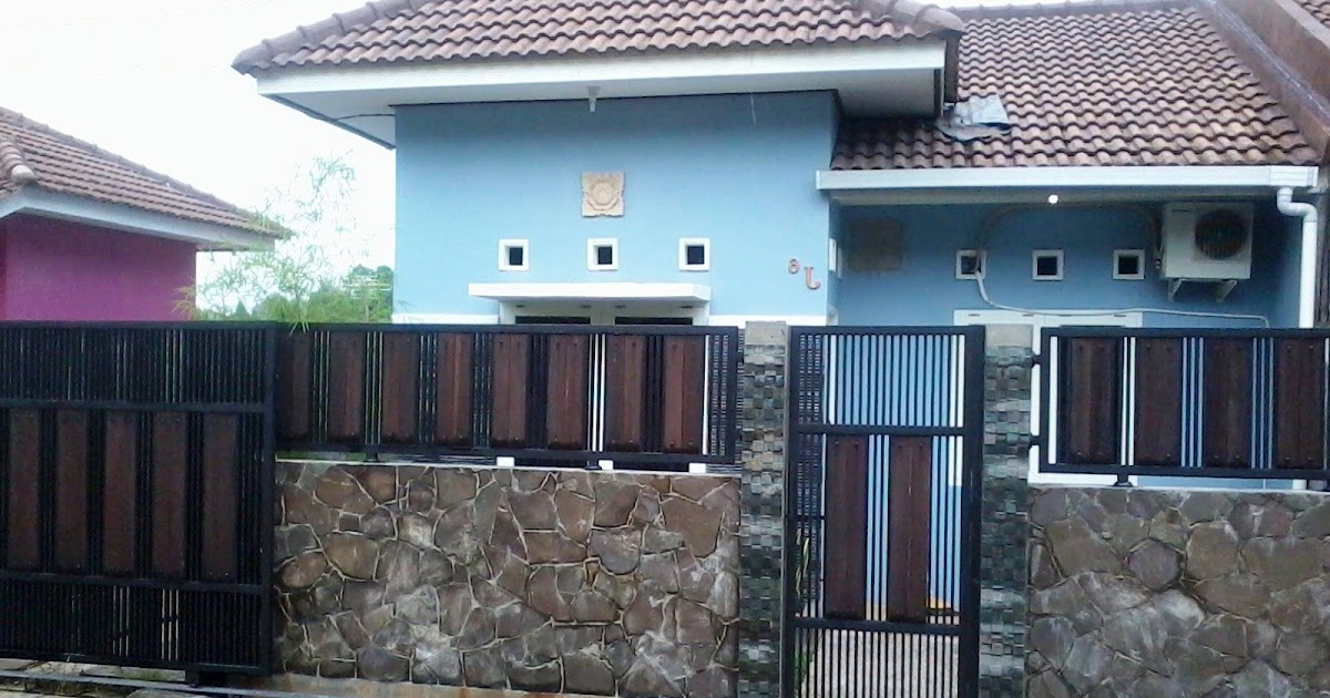 Model Pagar Rumah Type 36/72 - DESIGN RUMAH