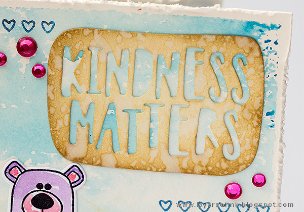 Layers of ink - Kindness Matters Card Tutorial by Anna-Karin, SSS Encouraging Words Blog Hop