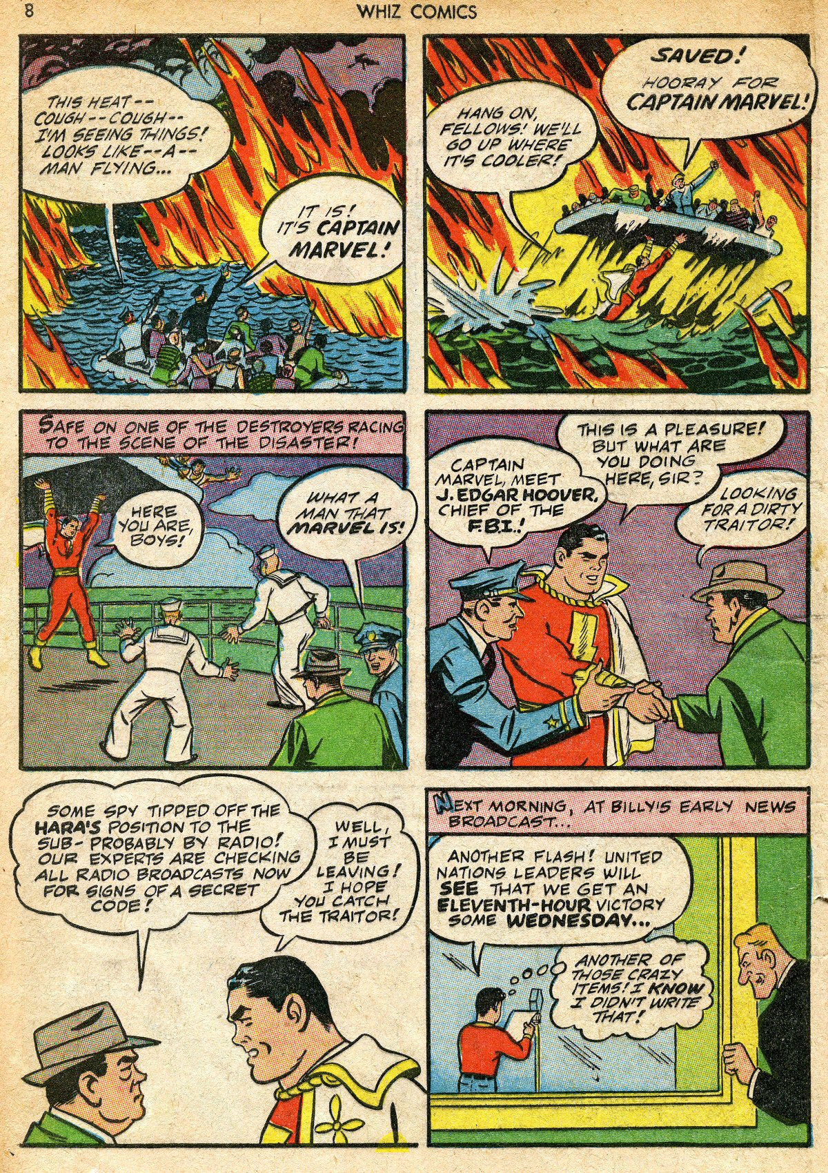 Read online WHIZ Comics comic -  Issue #34 - 8