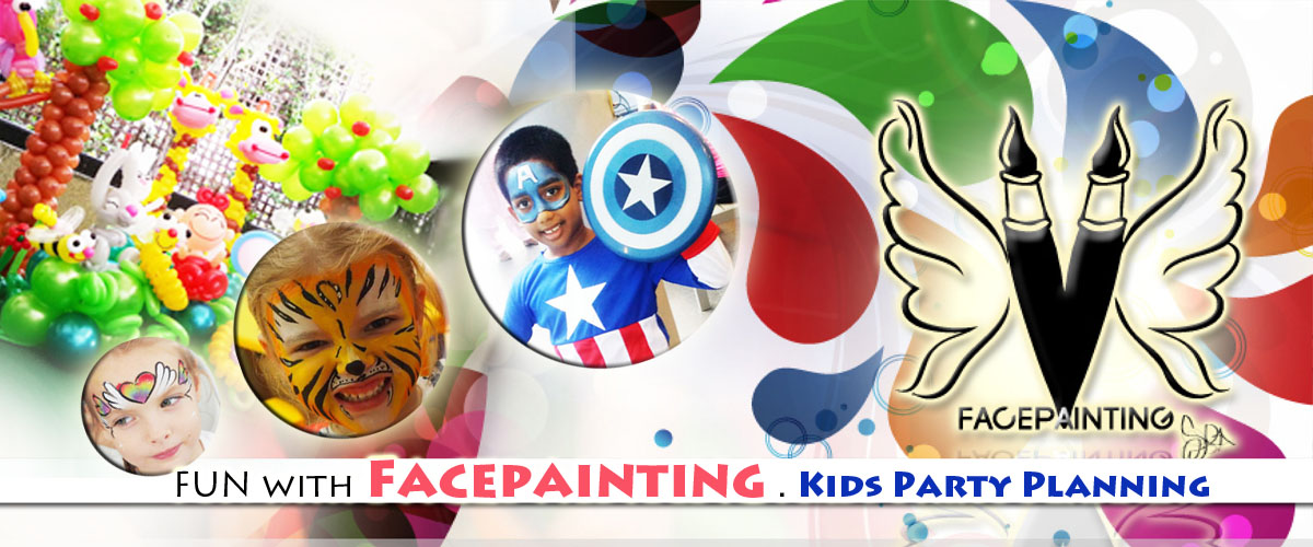 Cheapest Face painting in Singapore | Facepainting | Balloon Sculpting | Magic Show