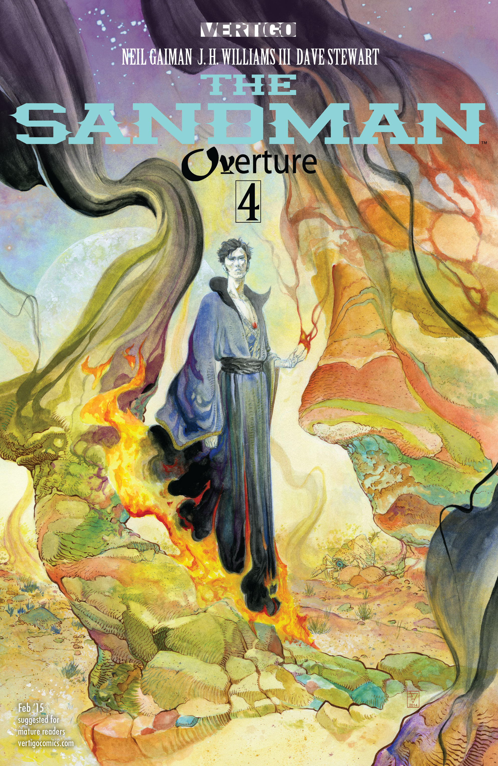 Read online The Sandman: Overture comic -  Issue #4 - 1