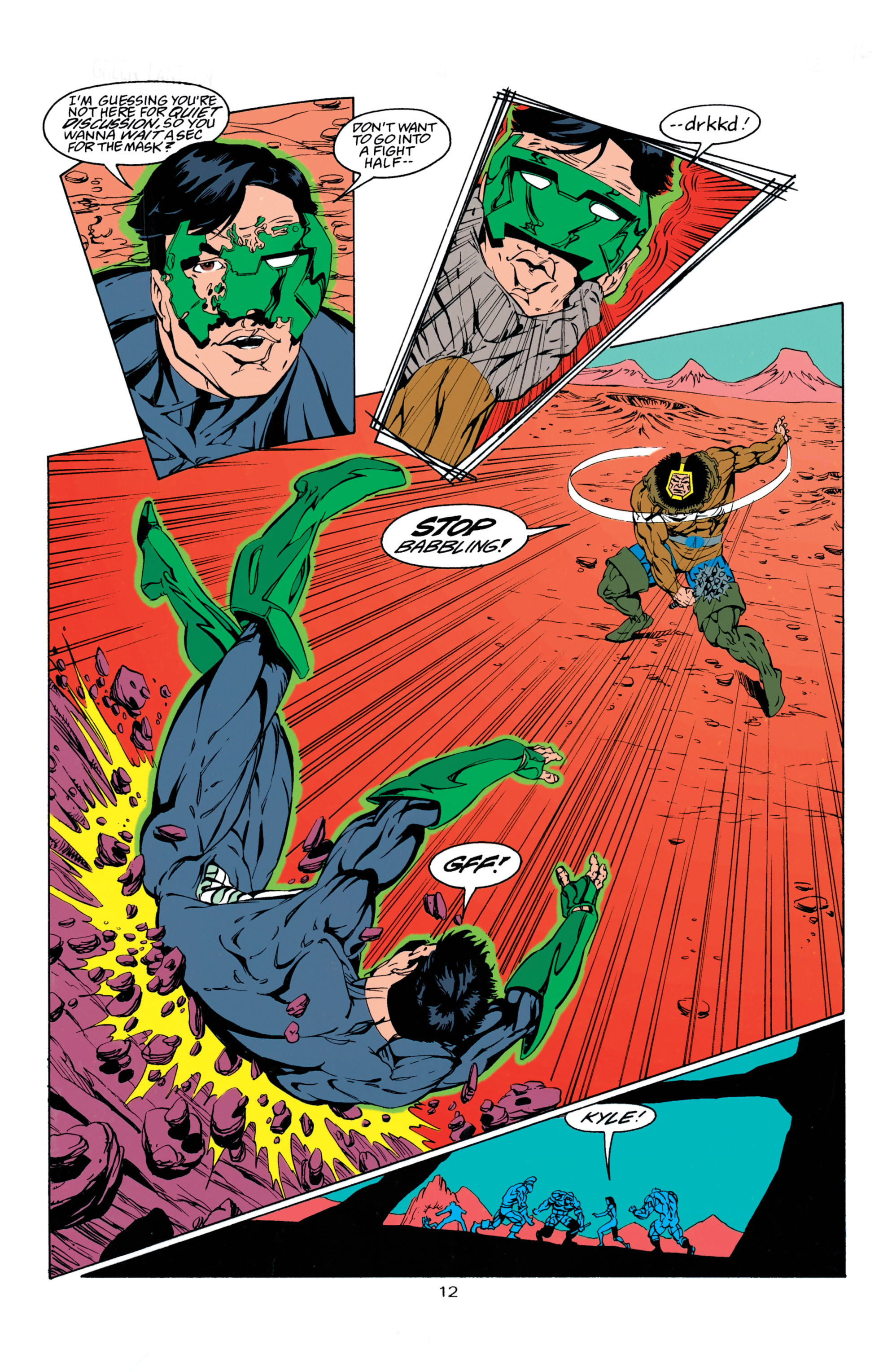 Read online Green Lantern (1990) comic -  Issue #61 - 12