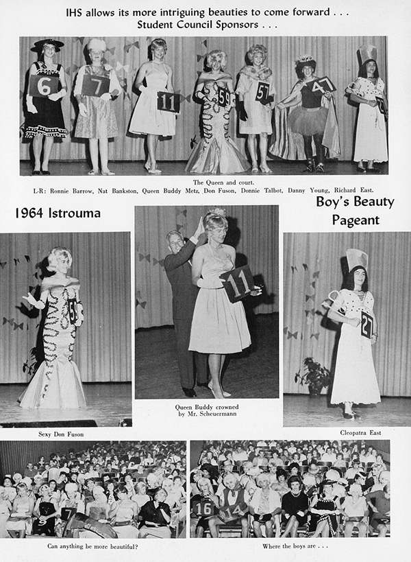 Istrouma High School in Baton Rouge 1964