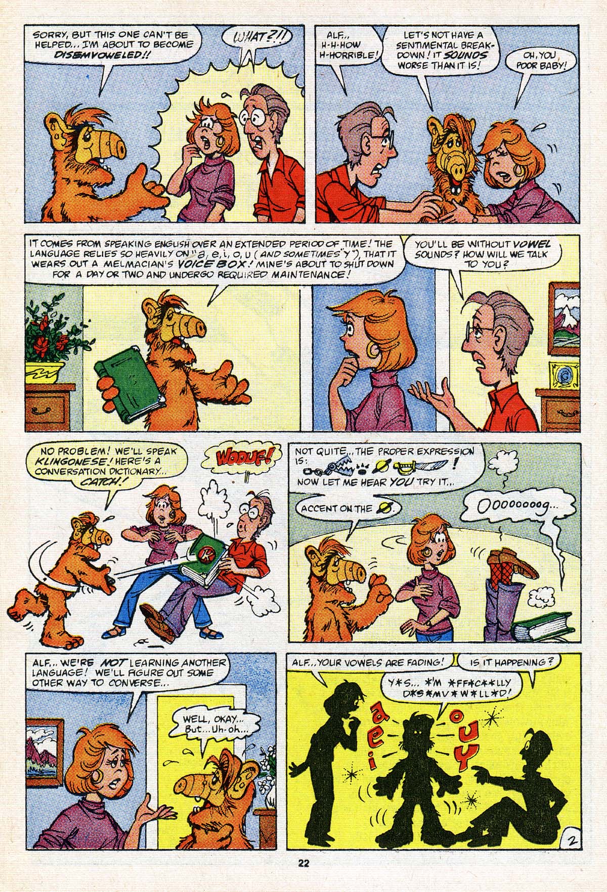 Read online ALF comic -  Issue #21 - 18