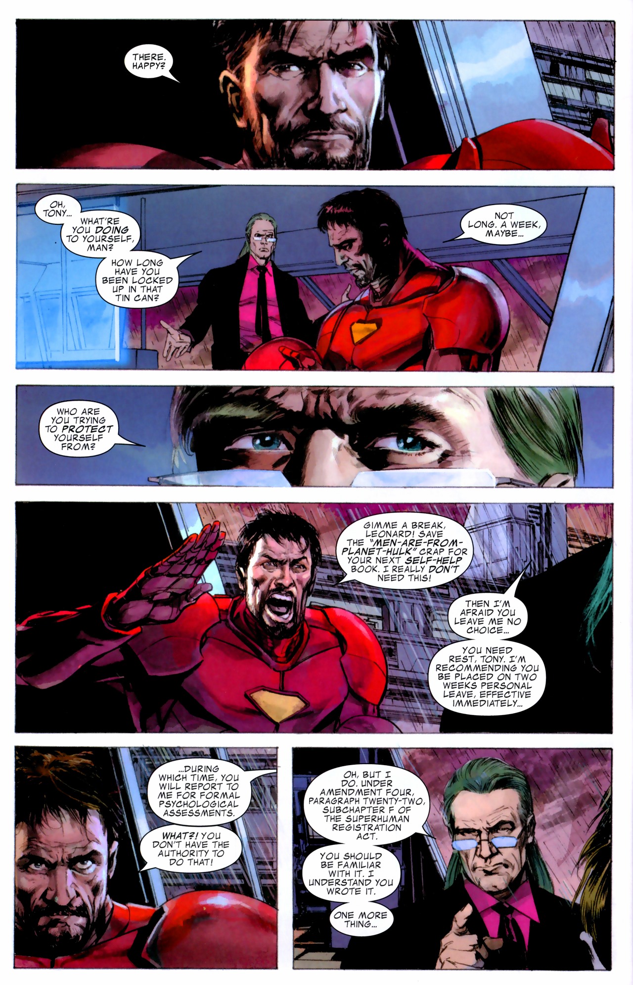 Read online Iron Man (2005) comic -  Issue #23 - 21