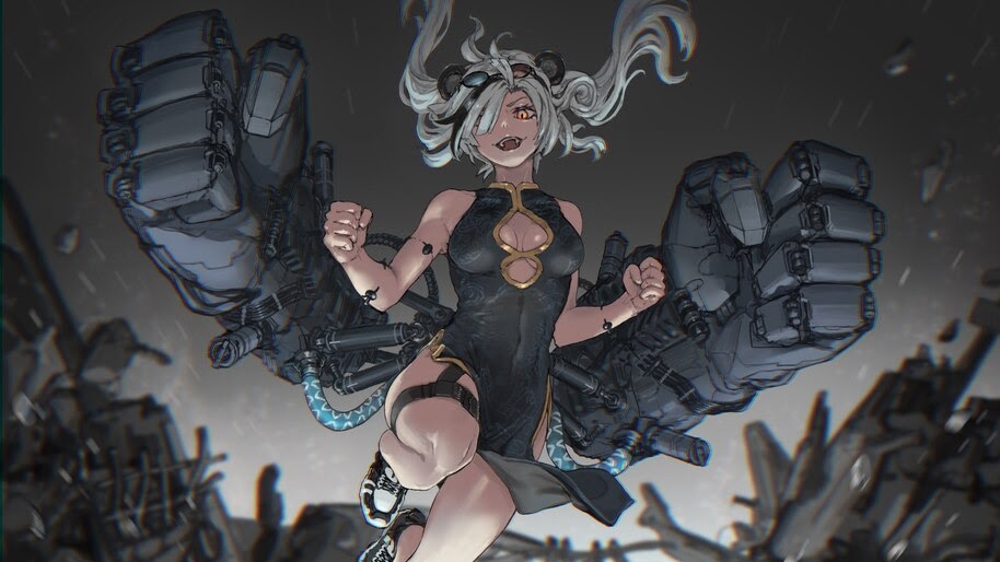 FEater, Arknights, Anime, Girl, 4K, #6.1751
