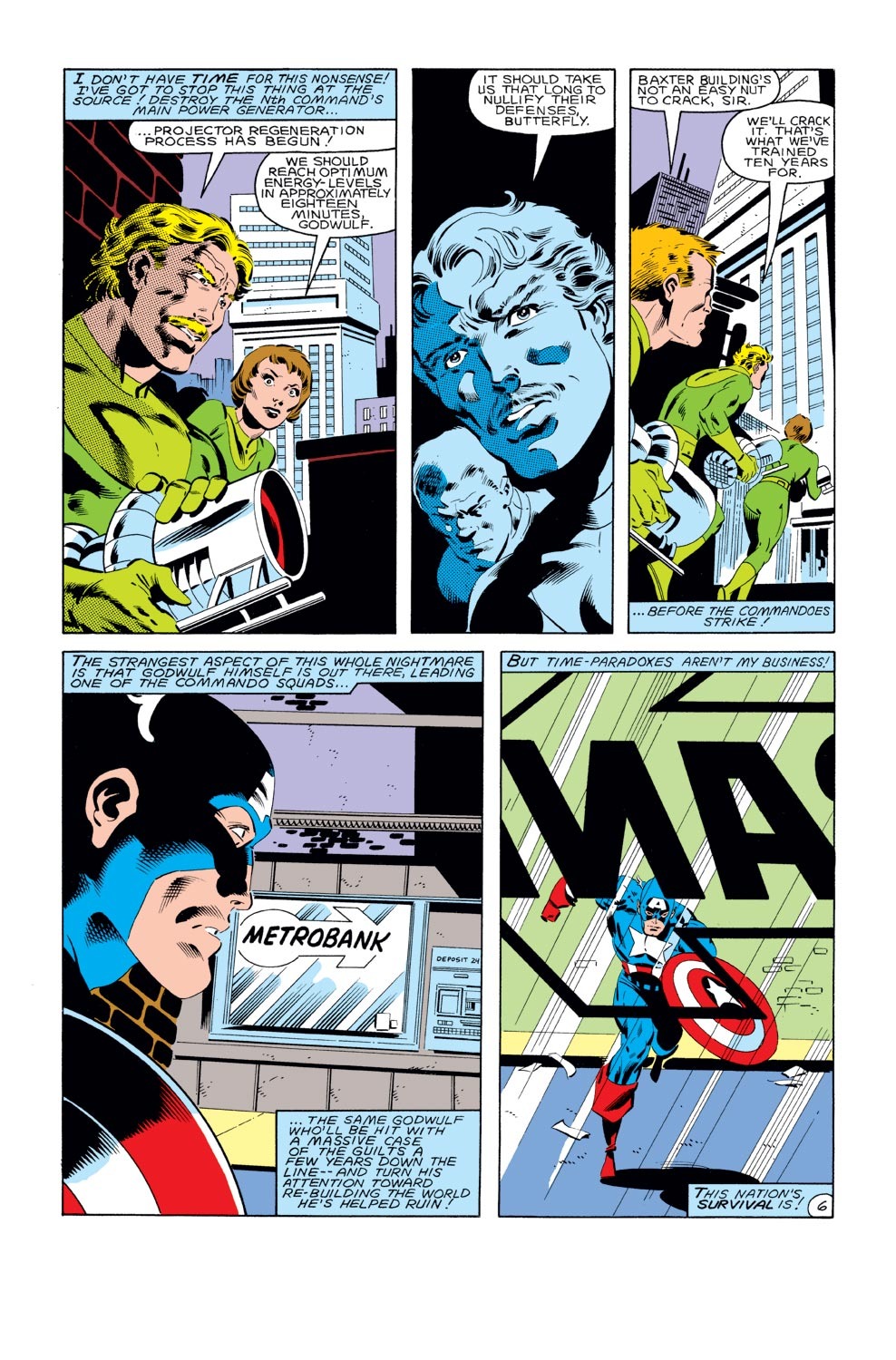 Read online Captain America (1968) comic -  Issue #289 - 7