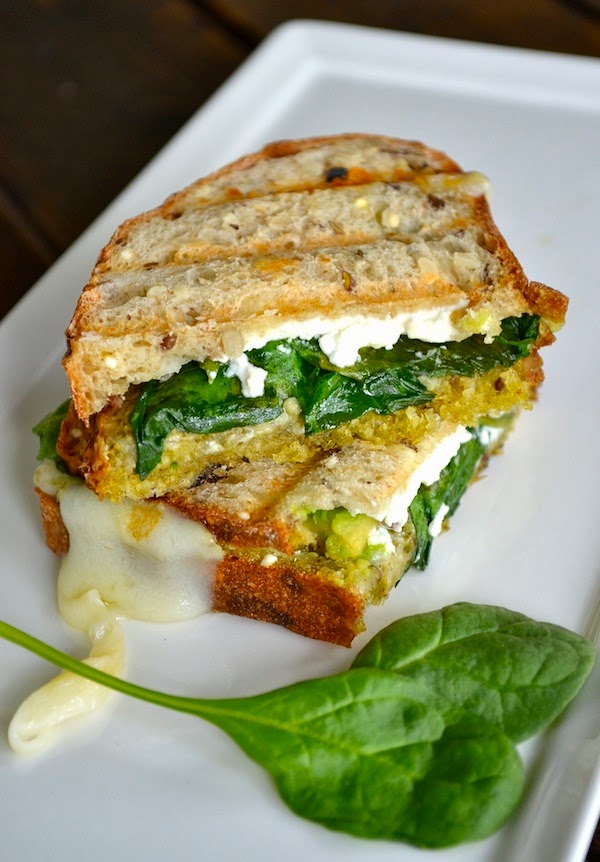 Pinterest with Love Avocado & Goat Cheese Grilled Cheese Sandwich
