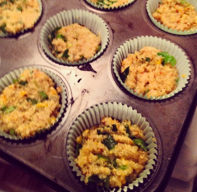 The Quinoa Blonde "Nothing Fancy" Quinoa Omelette Bites