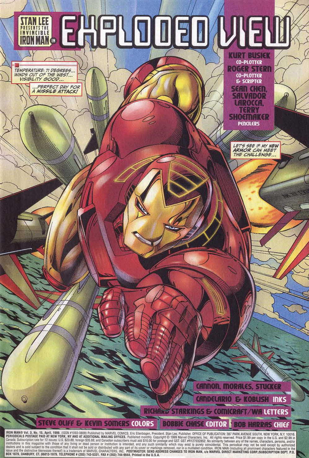 Read online Iron Man (1998) comic -  Issue #15 - 3