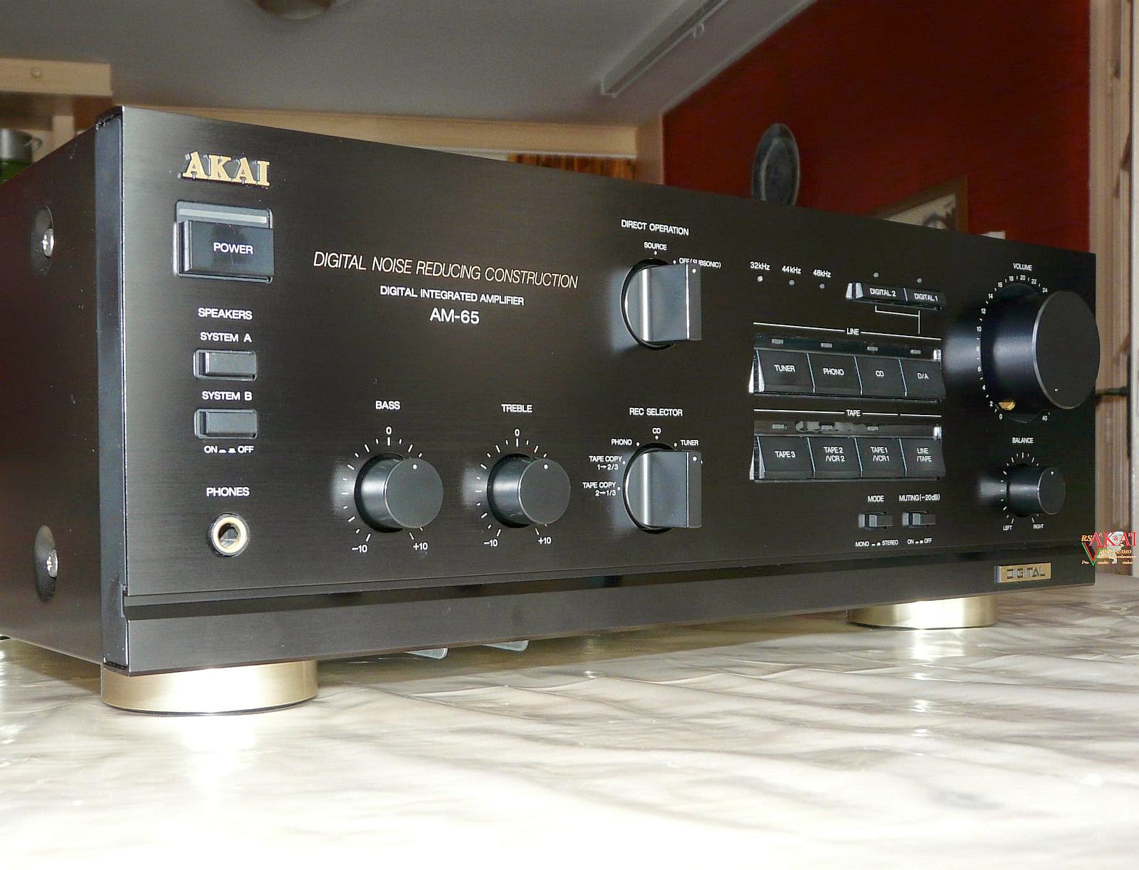 ازدراء مشتبه فيه يتملص  AudioBaza: Akai AM-65 - Integrated Amplifier