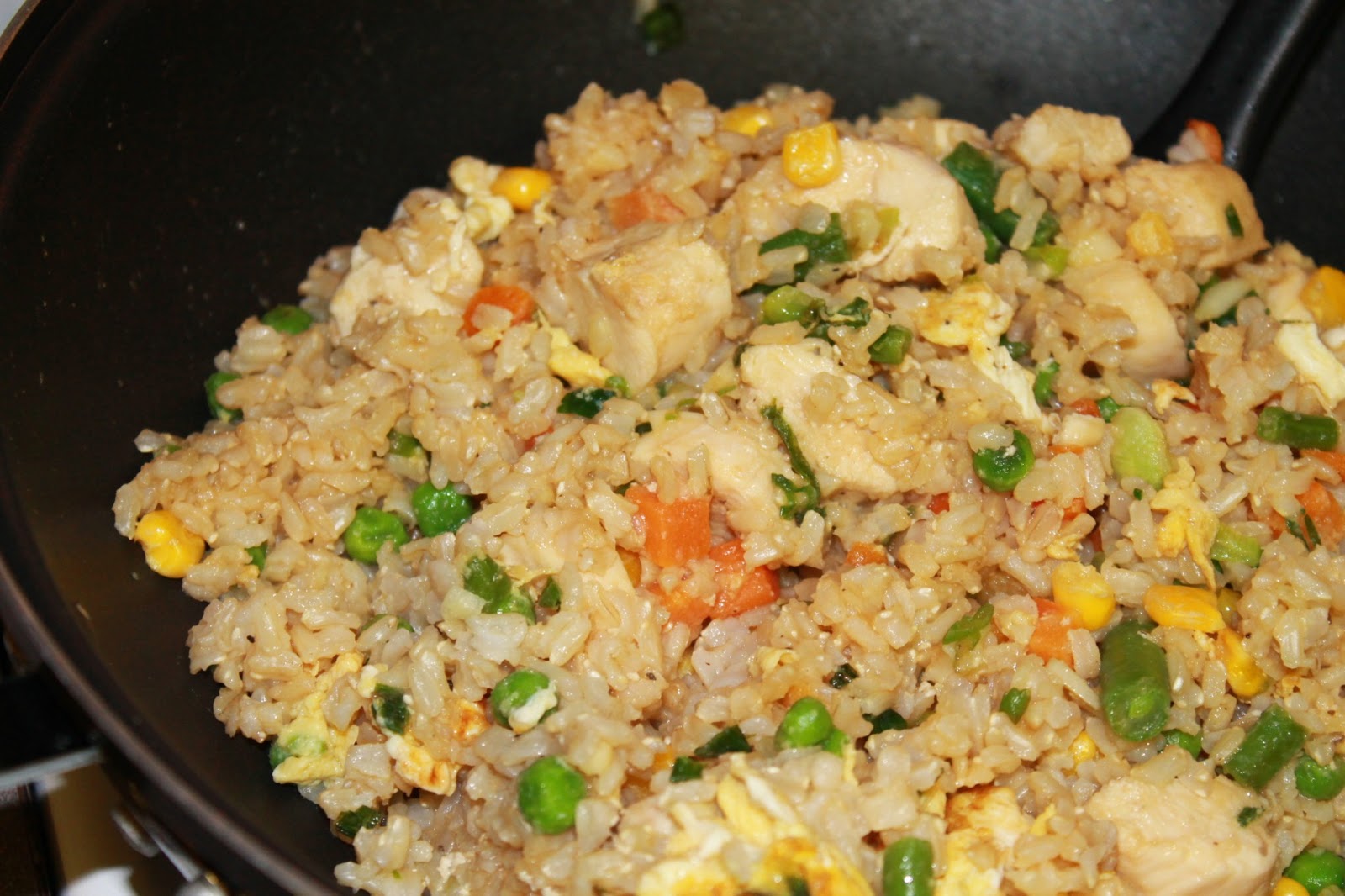 Seizing Life, One Measuring Cup At A Time: Light Chicken Fried Rice