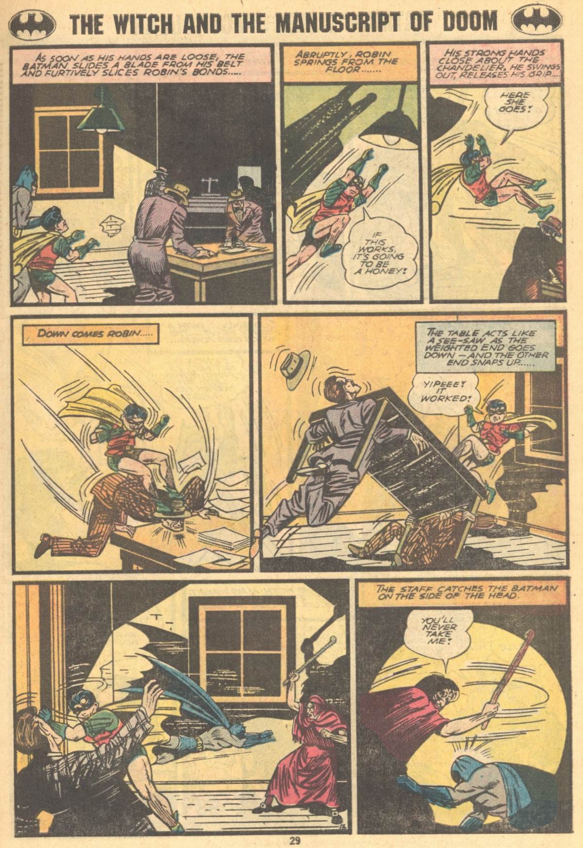 Read online Batman (1940) comic -  Issue #254 - 29