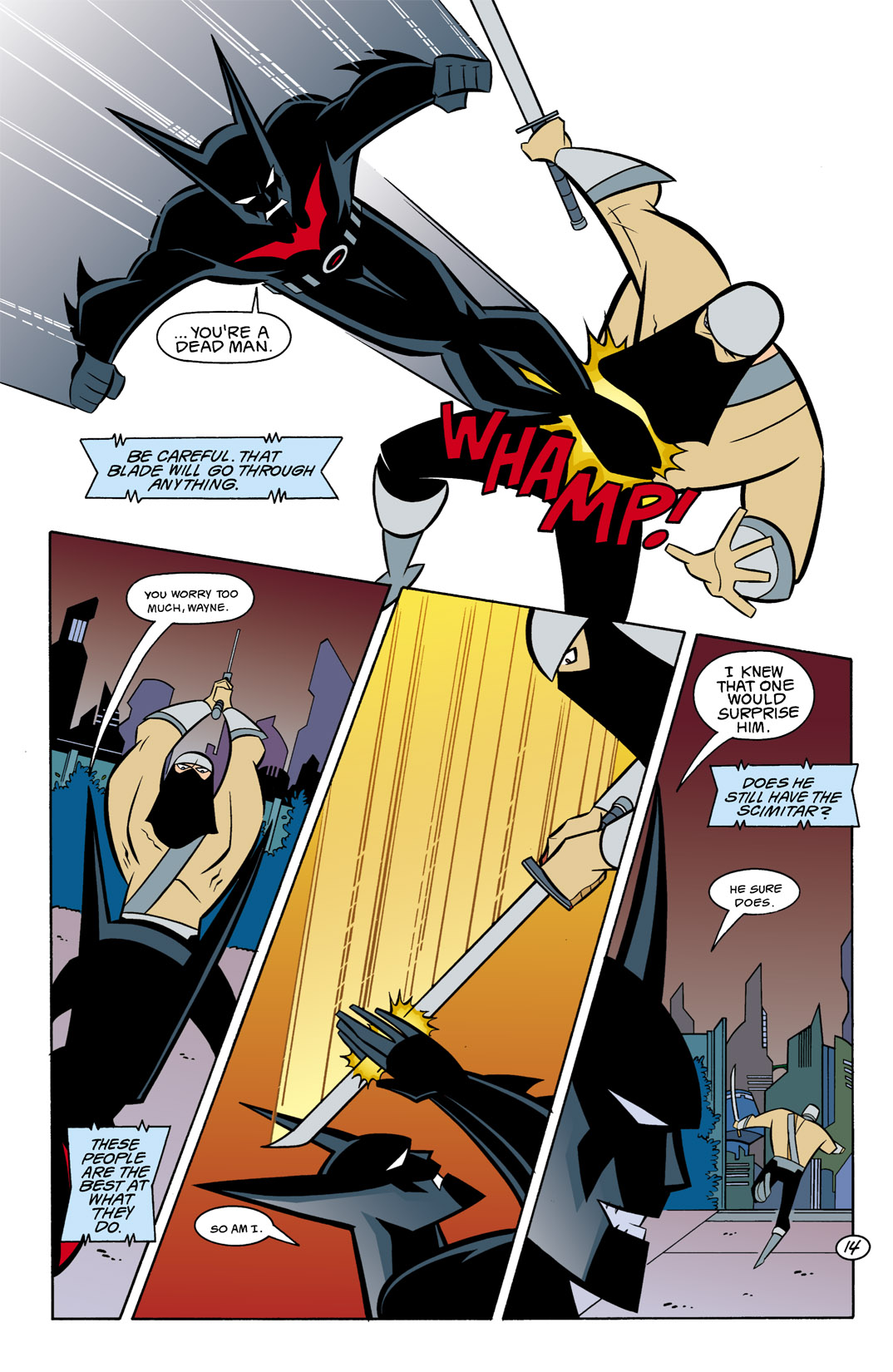 Read online Batman Beyond [II] comic -  Issue #9 - 15
