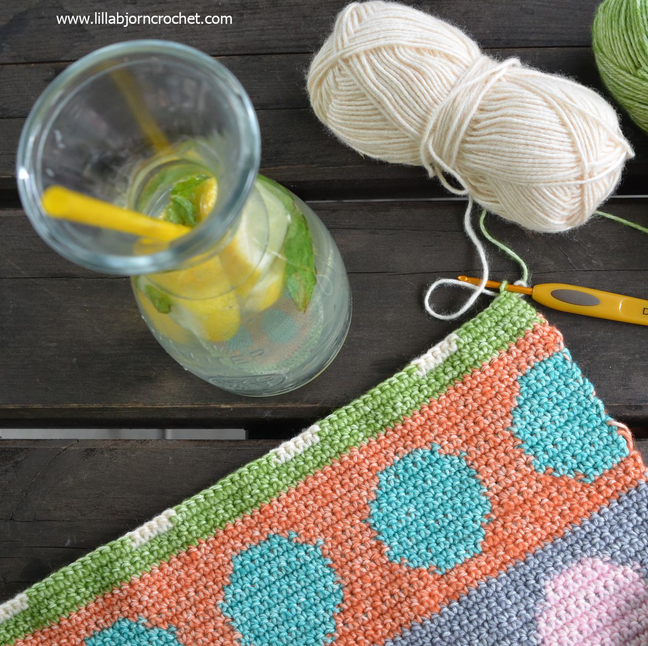 Tapestry Circles new project LillaBjörn's Crochet World