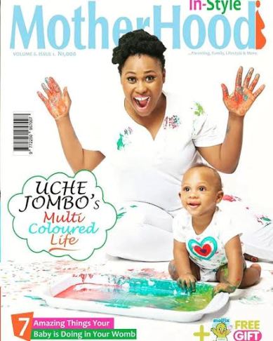 Uche Jombo-Rodriguez & her son cover Motherhood In-Style Mag (Photo)