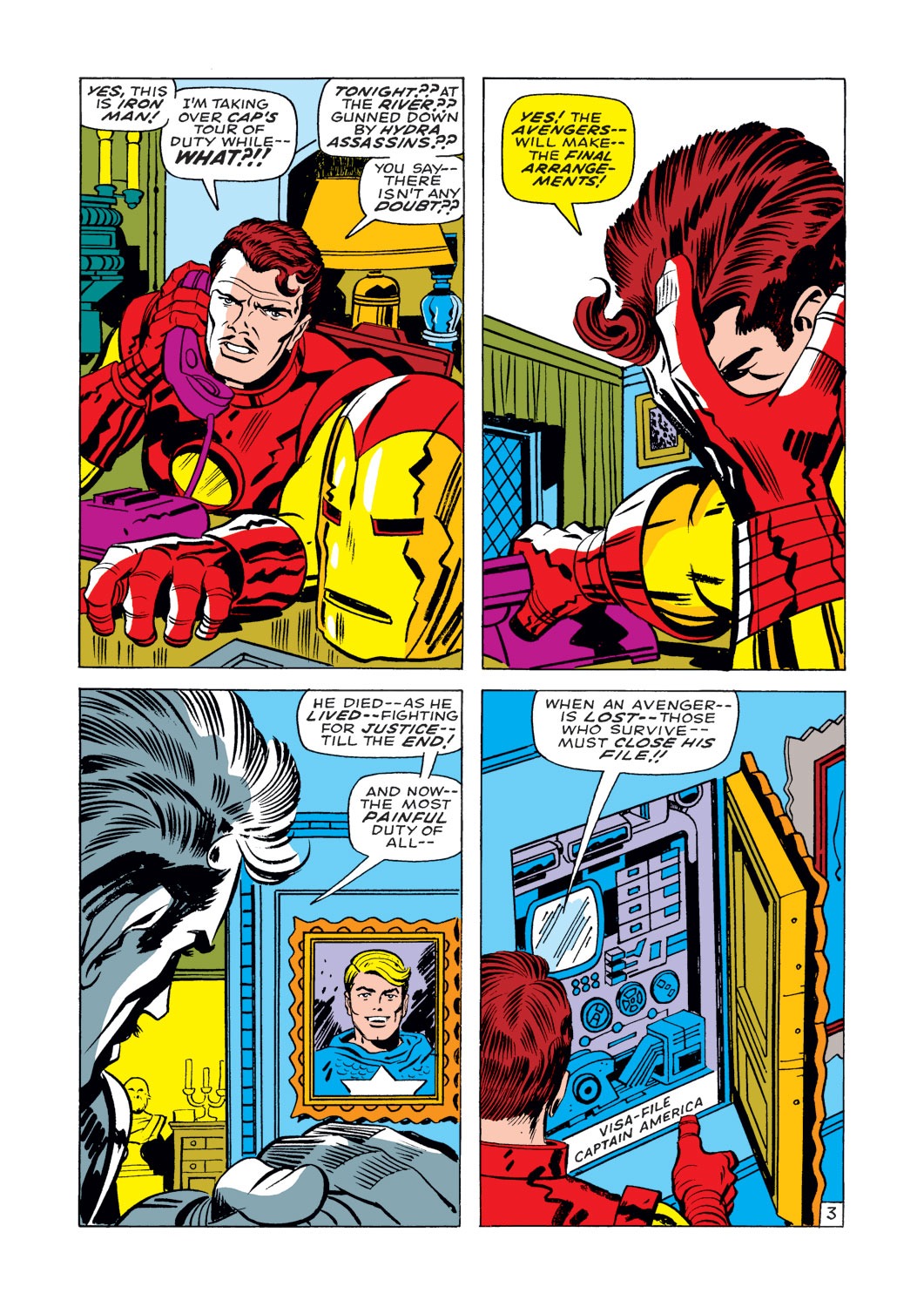 Read online Captain America (1968) comic -  Issue #112 - 4