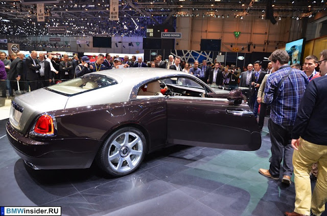 Rolls-Royce Wraith на автосалоне в Женеве 2013