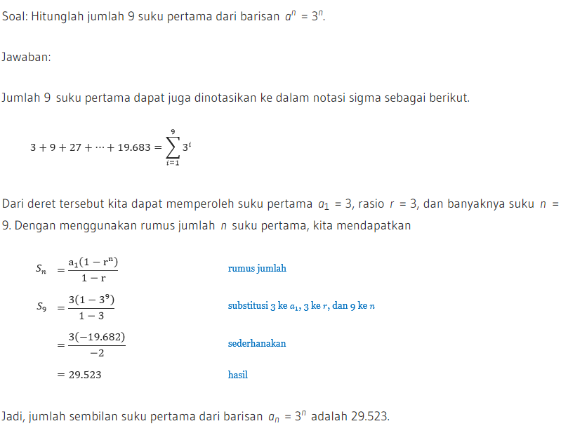 Contoh Soal Geometri