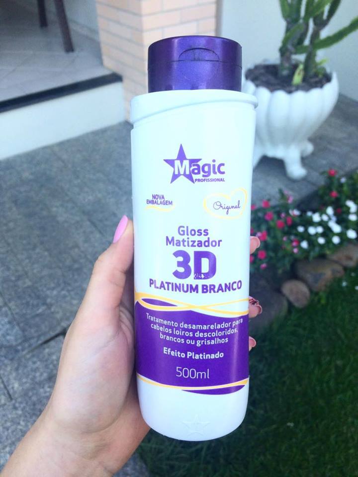 Resenha Gloss Matizador 3d Platinum Branco Testado E Aprovado