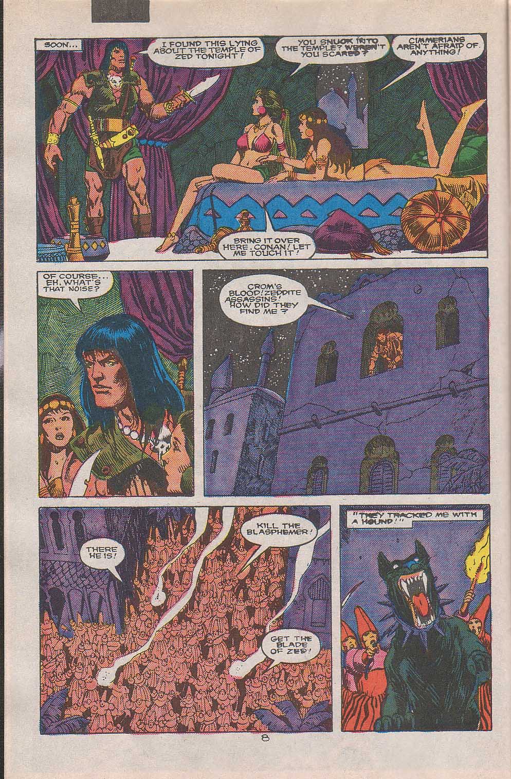 Read online Conan the Barbarian (1970) comic -  Issue #216 - 7