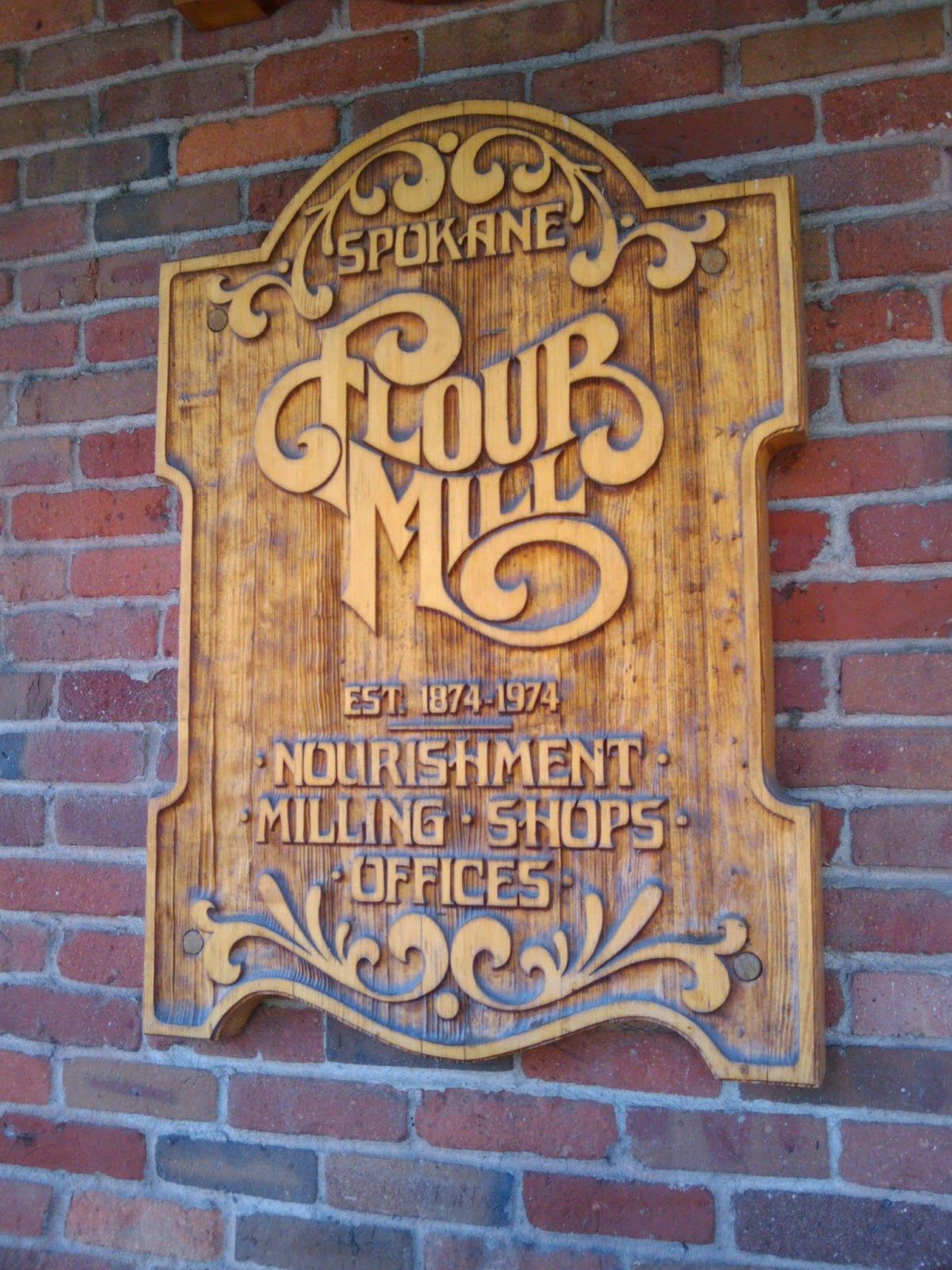 Vintage Spokane Flour Mill
