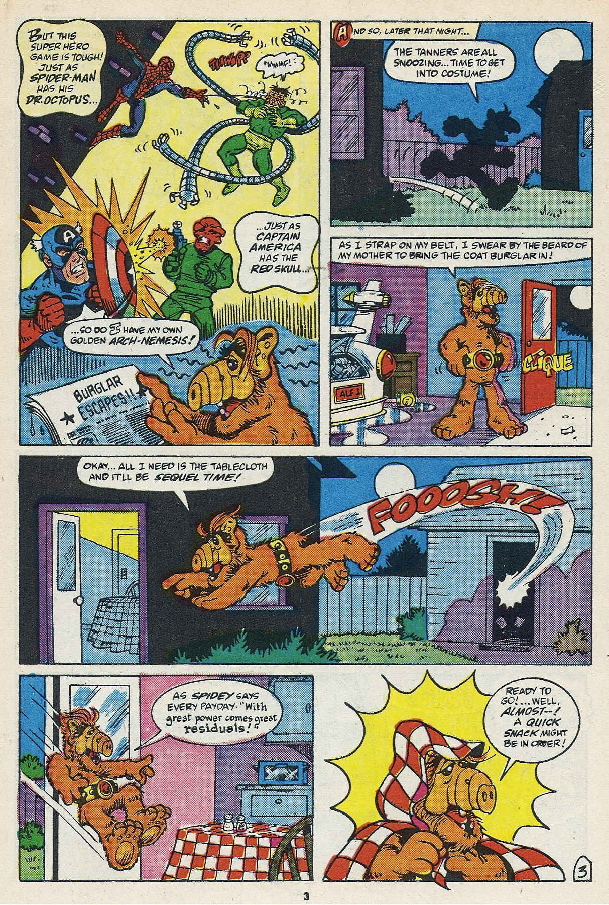 Read online ALF comic -  Issue #16 - 5
