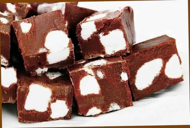 Chocolate Marshmallow Fudge Recipe - 2 points plus