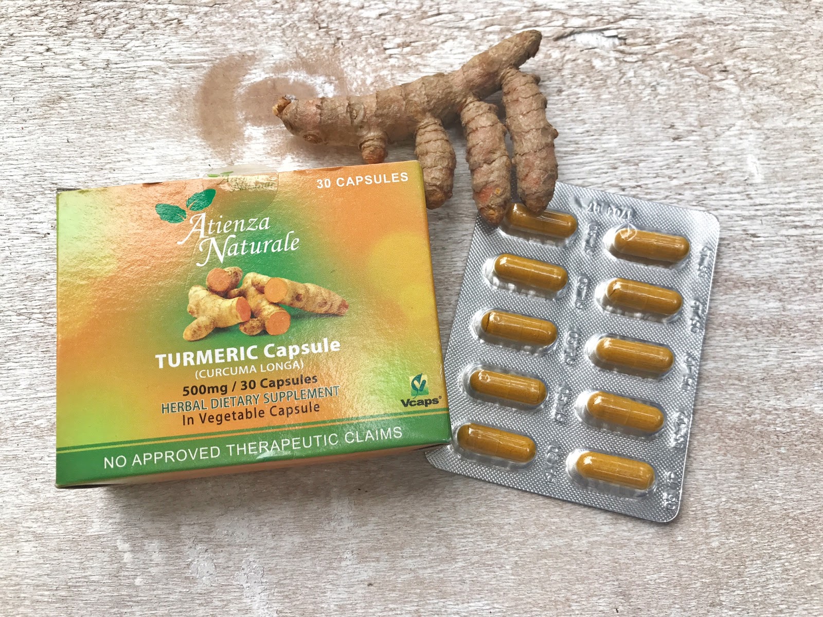 Malunggay and Turmeric Capsules From Atienza Naturale Beauty, fashion