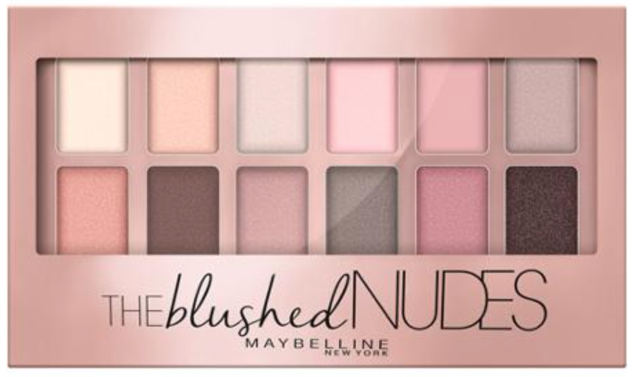 NEW Maybelline The Blushed Nudes | Eyeshadow Palette Lip Drama