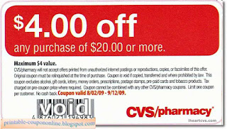 Free Printable Cvs Pharmacy Coupons
