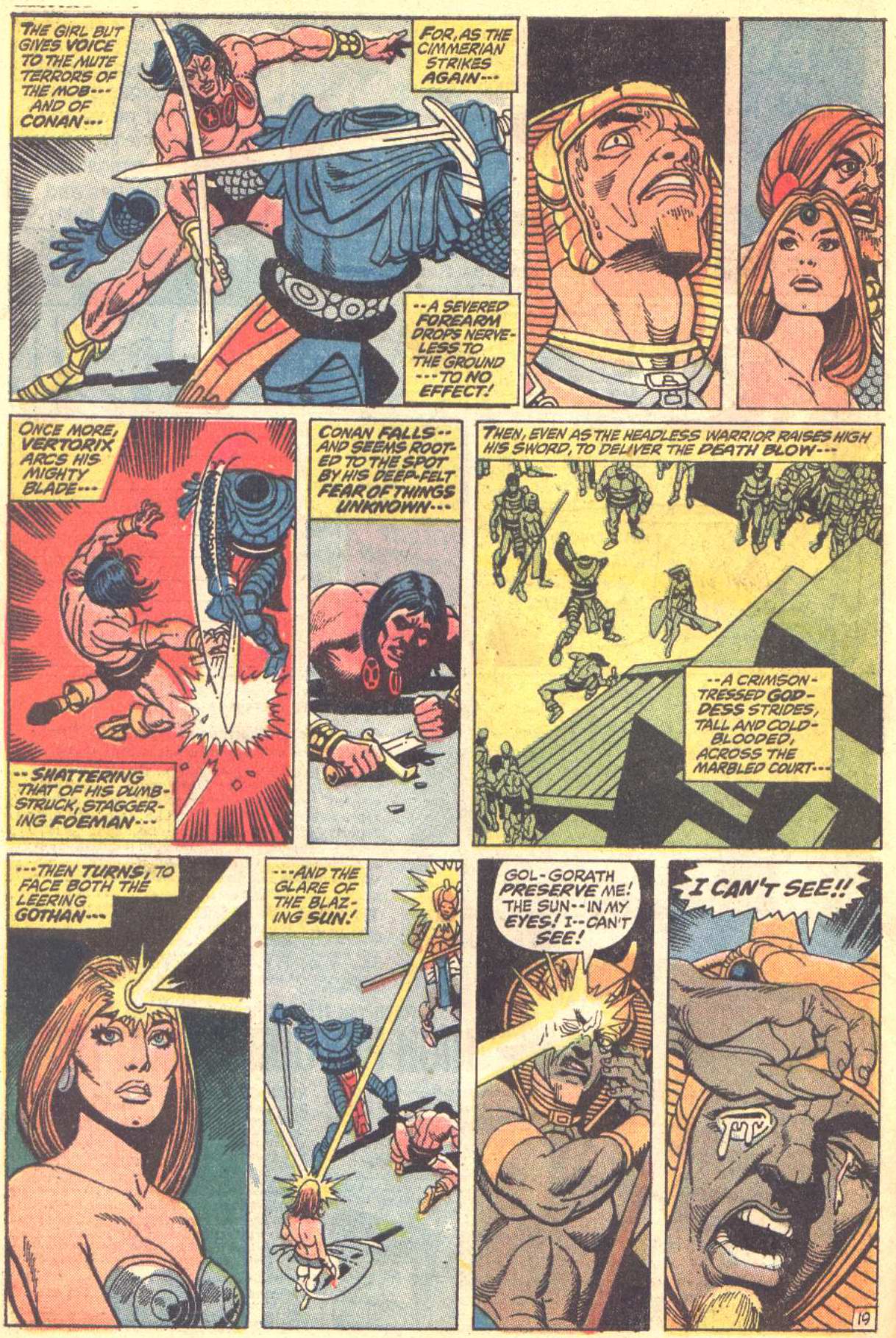 Read online Conan the Barbarian (1970) comic -  Issue #17 - 20