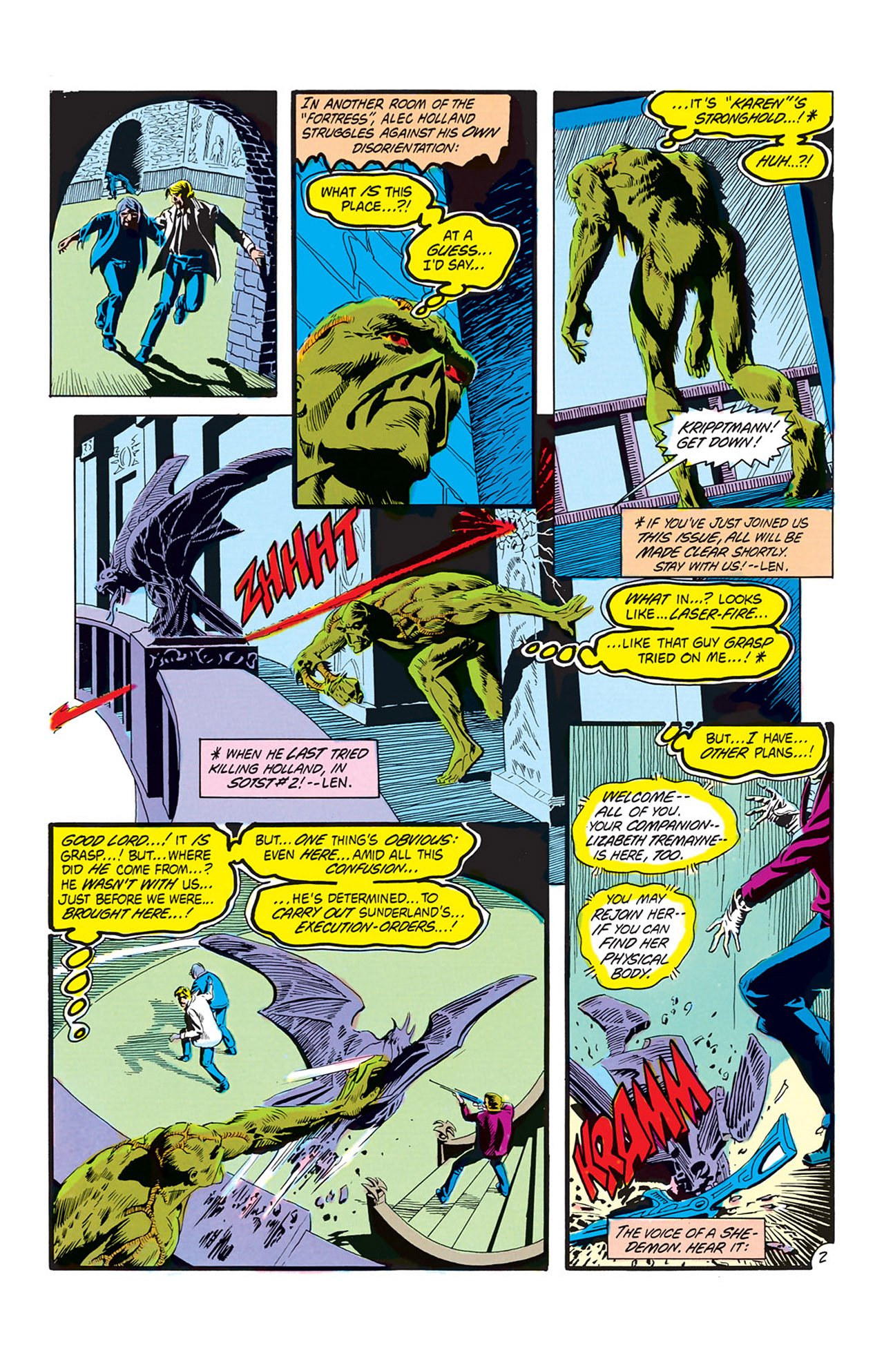 Read online Swamp Thing (1982) comic -  Issue #13 - 3