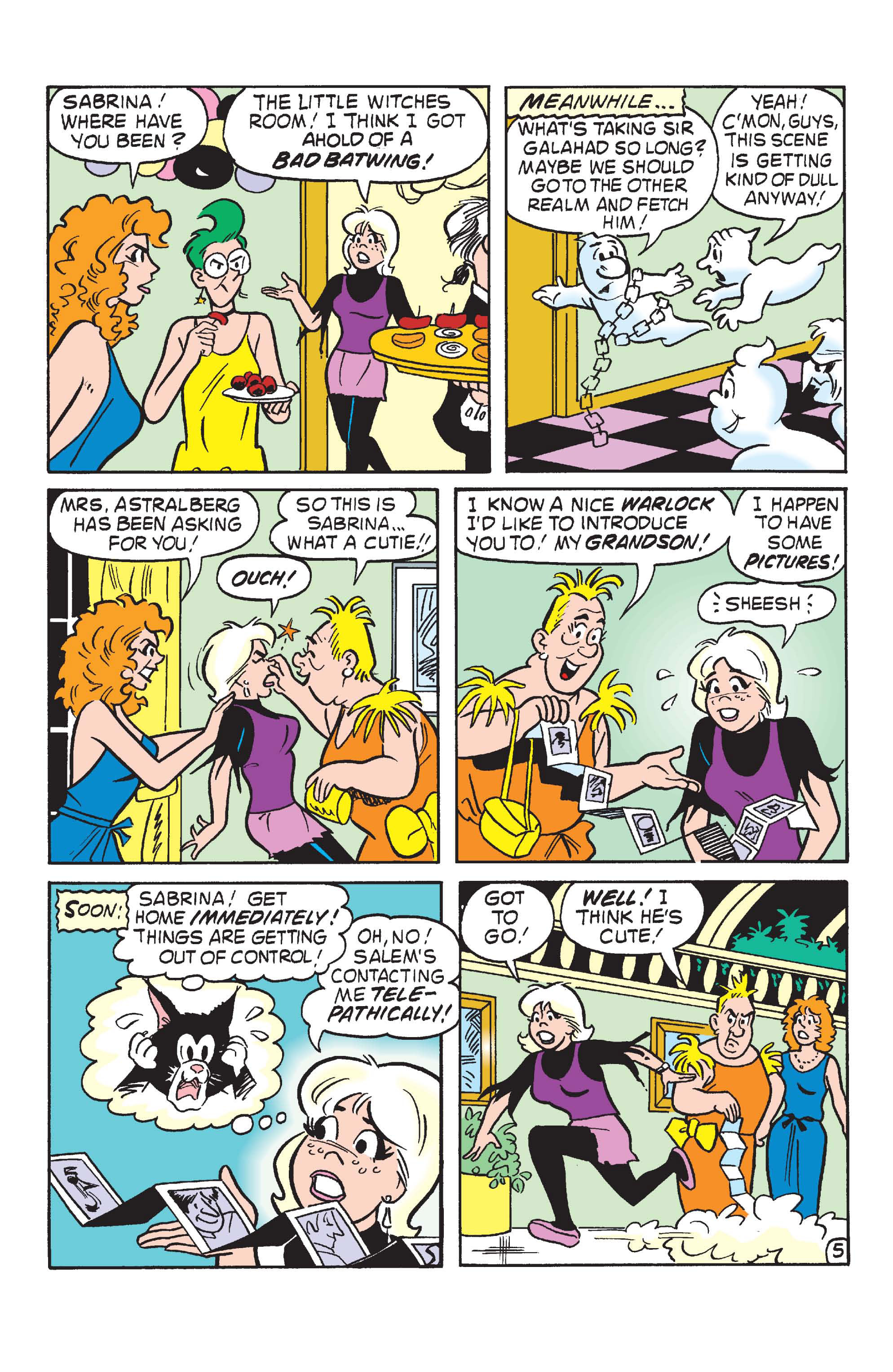 Read online Sabrina the Teenage Witch (1997) comic -  Issue #8 - 24