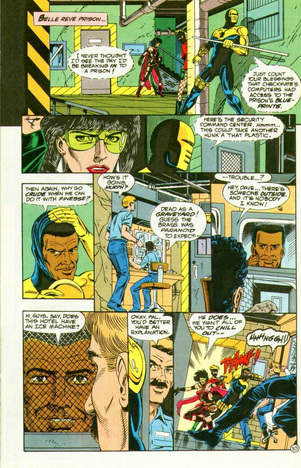 Read online Checkmate (1988) comic -  Issue #16 - 11
