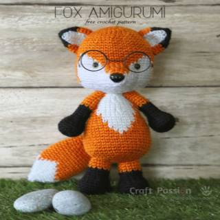 PATRON GRATIS ZORRO AMIGURUMI 30764