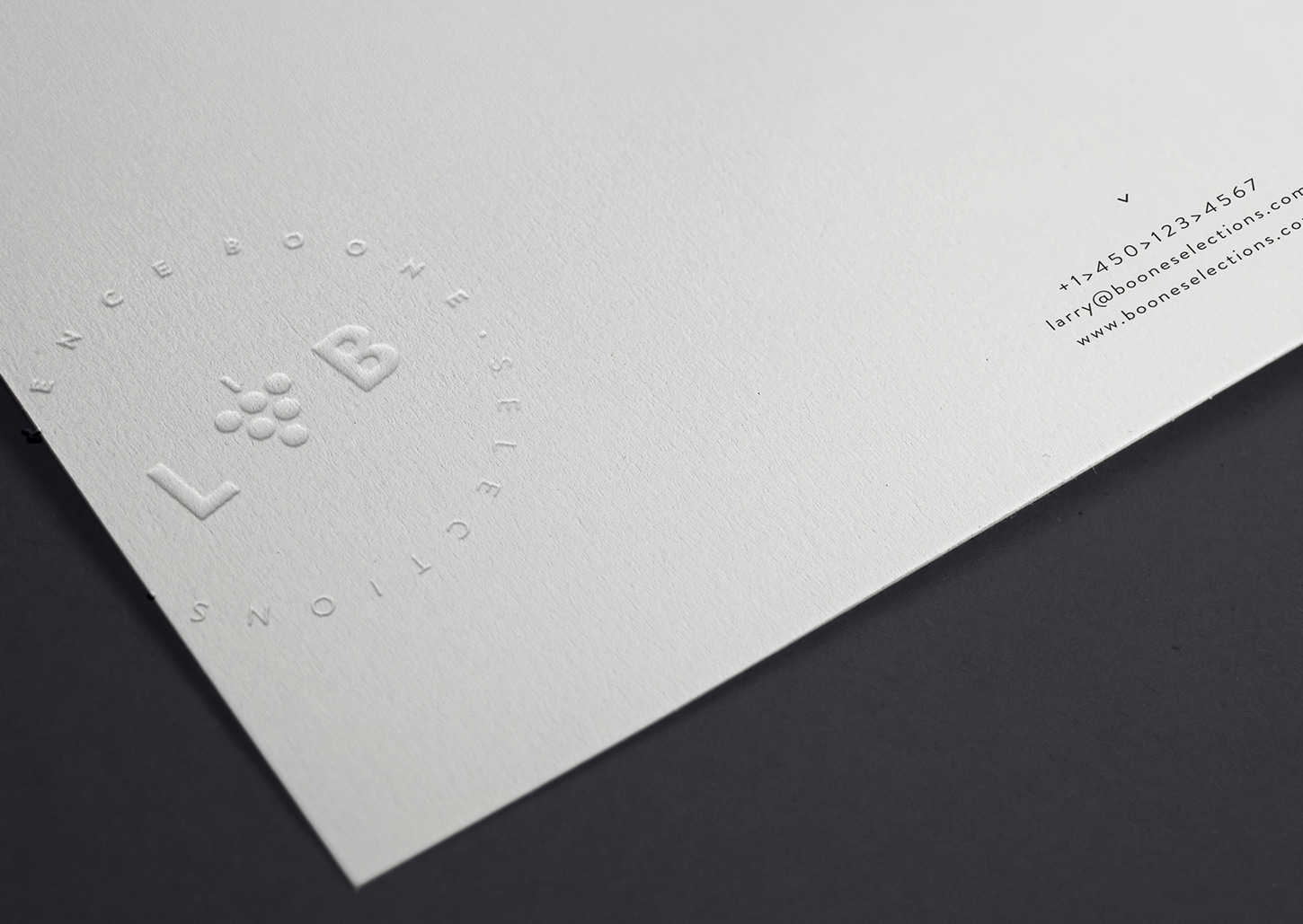 Good design makes me happy: Lawrence Boone Selections Brand Identity by ...