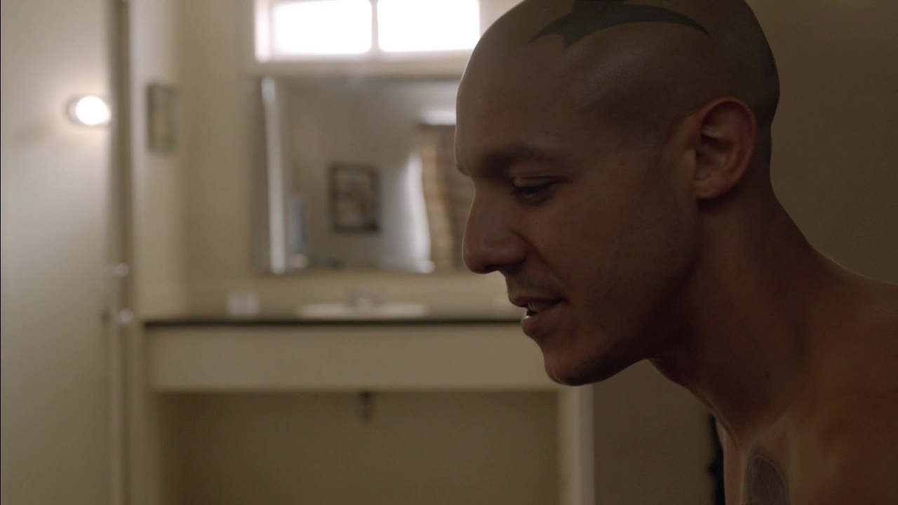Theo Rossi nude in Sons Of Anarchy 7-04 "Poor Little Lambs" .