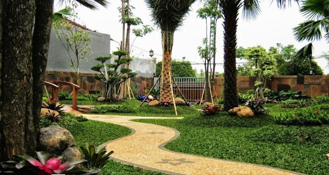 Tukang taman Pasuruan - Jasa pembuatan taman di Pasuruan