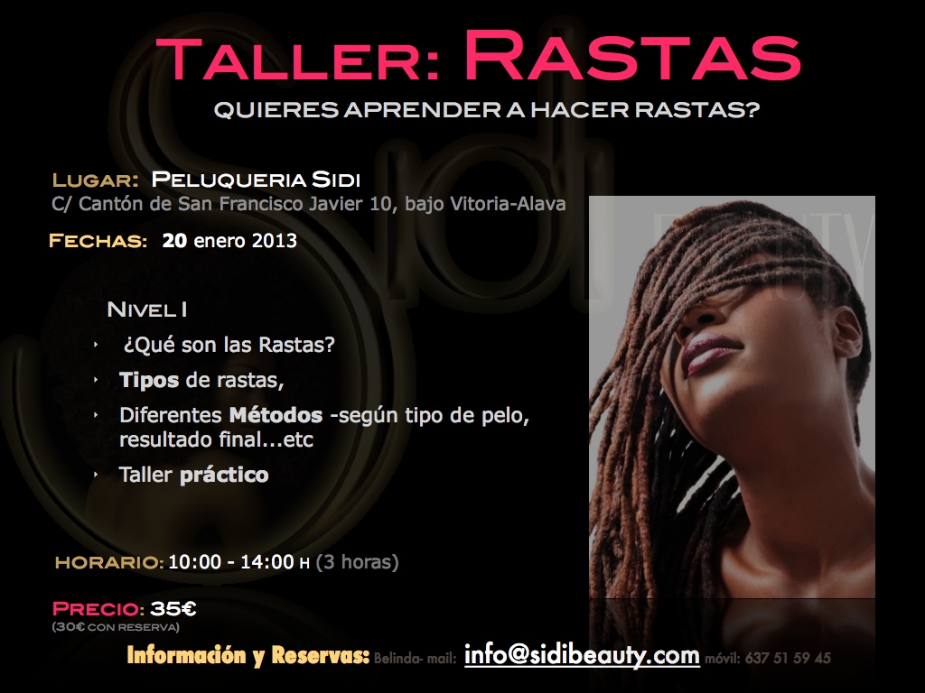 Taller Rastas, Nivel I: Enero 2013