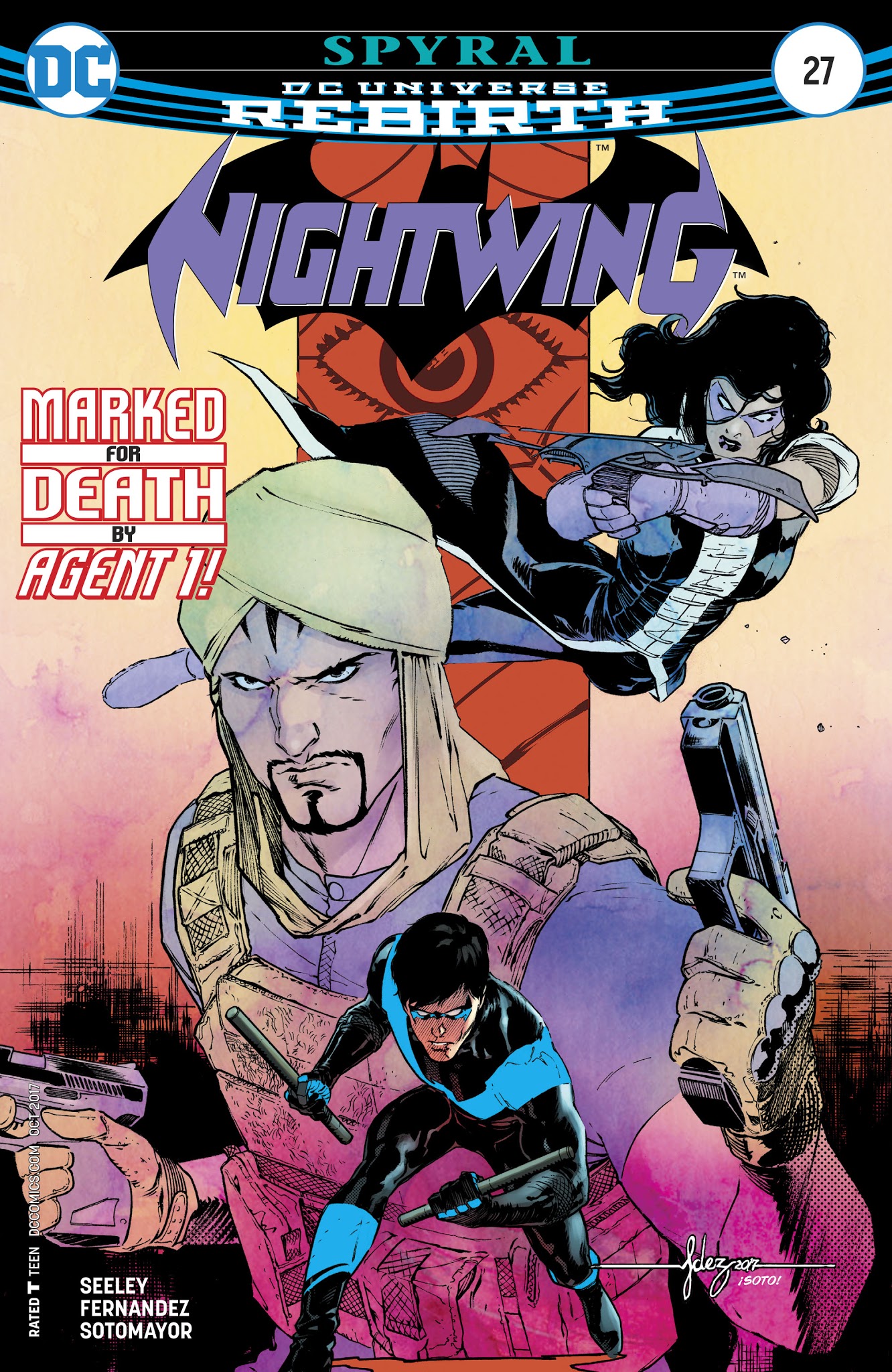 Read online Nightwing (2016) comic -  Issue #27 - 1