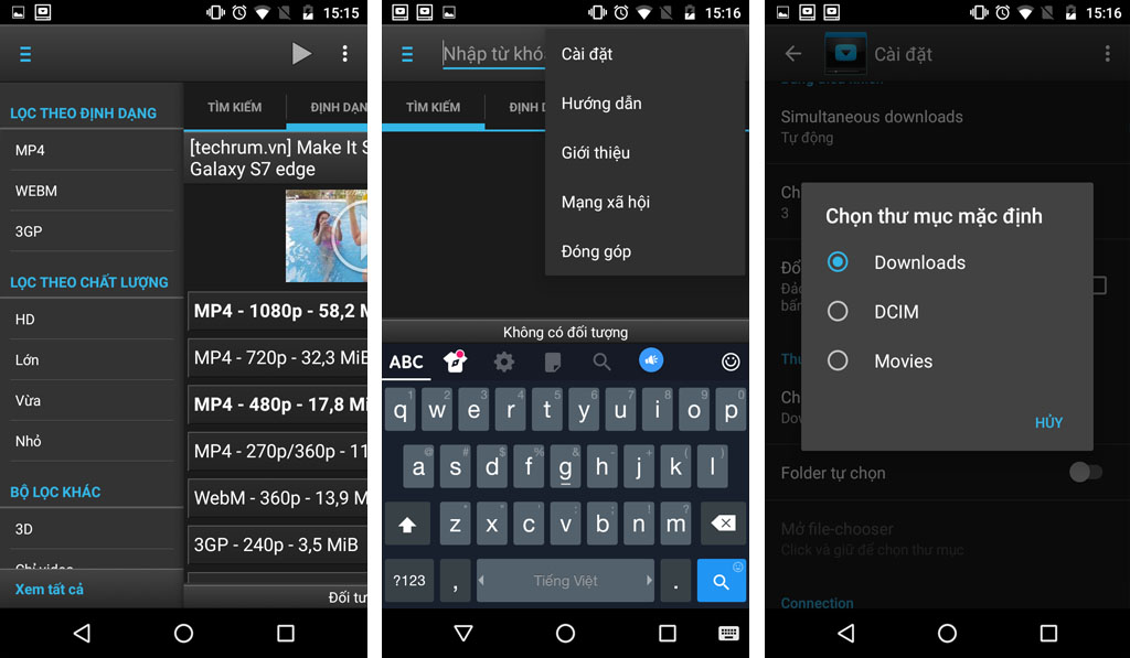 Dentex YouTube Downloader Tải video Youtube đơn giản